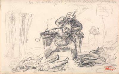 Demon Ruler and Subjects: The Miserable Effects of War on John Bull by George Romney